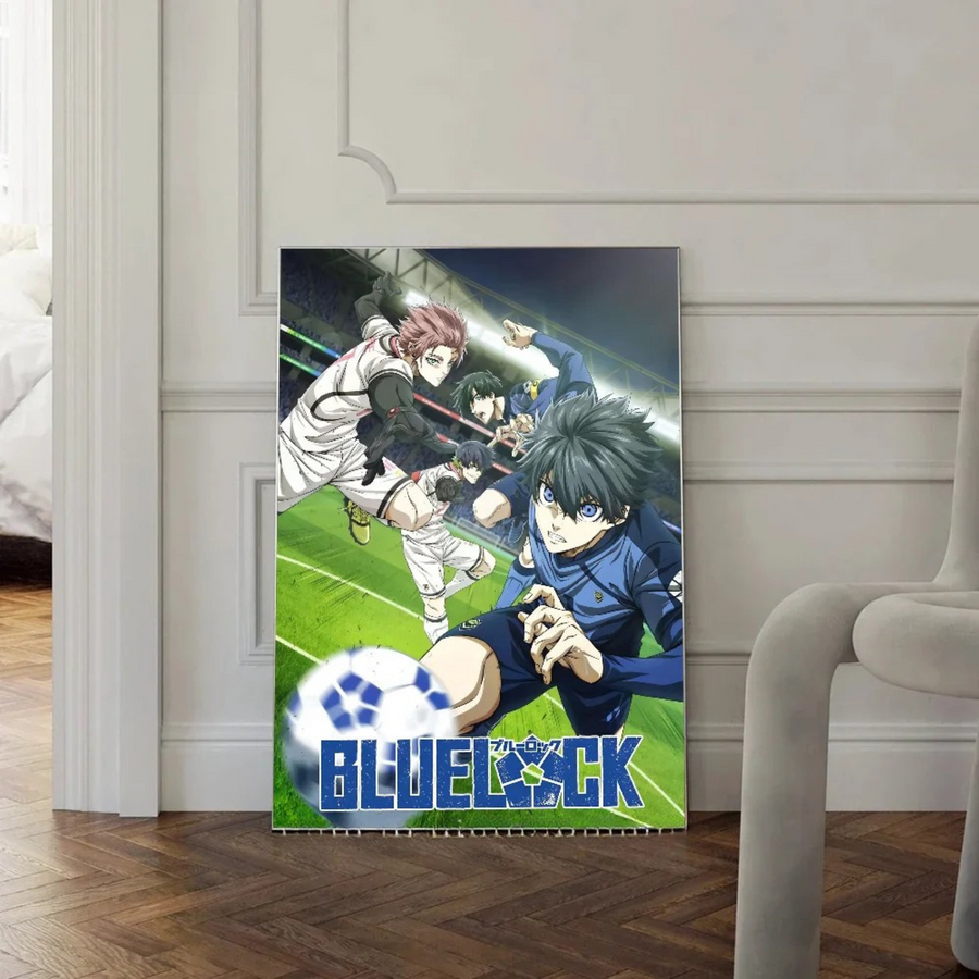 Poster Blue Lock HYPE - Affiche Murale Isagi Nagi Rin
