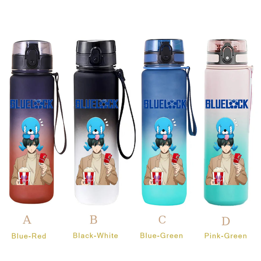 BlueLock Water Bottle 650ML - Anime Sports Bottle | Manga Accessory