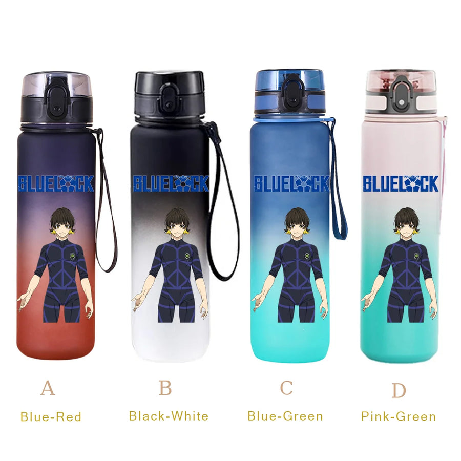 BlueLock Water Bottle 650ML - Anime Sports Bottle | Manga Accessory