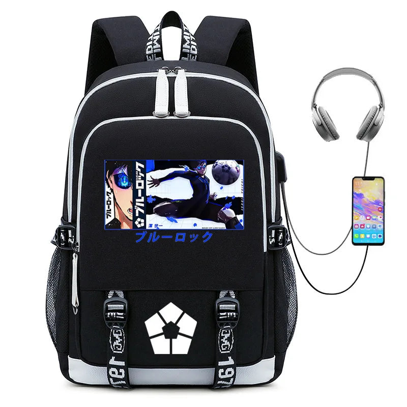 Sac à Dos Blue Lock - Sac d'École Cosplay Anime
