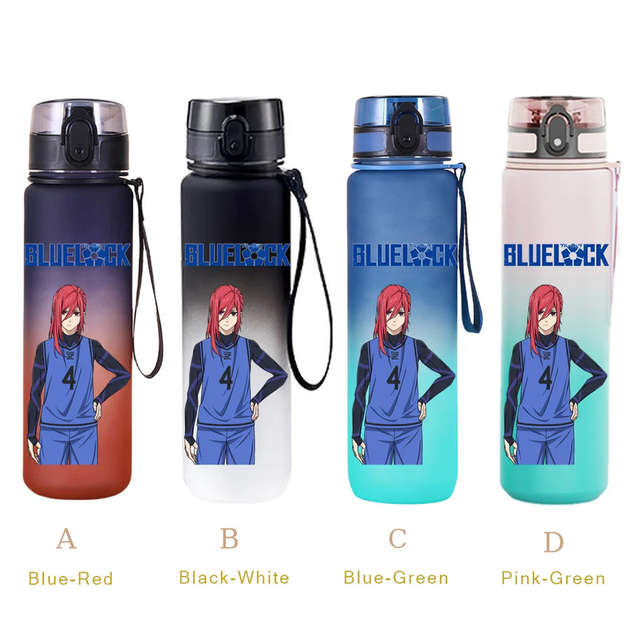 BlueLock Water Bottle 650ML - Anime Sports Bottle | Manga Accessory