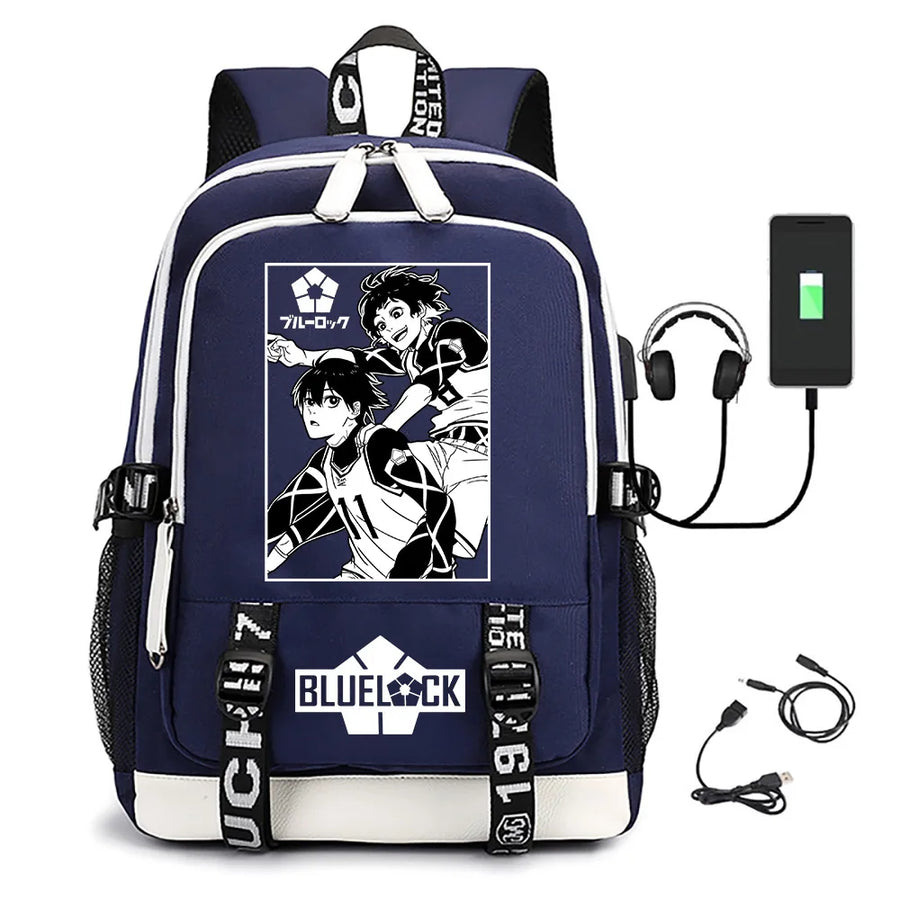 Sac à Dos Blue Lock - Sac d'École Cosplay Anime