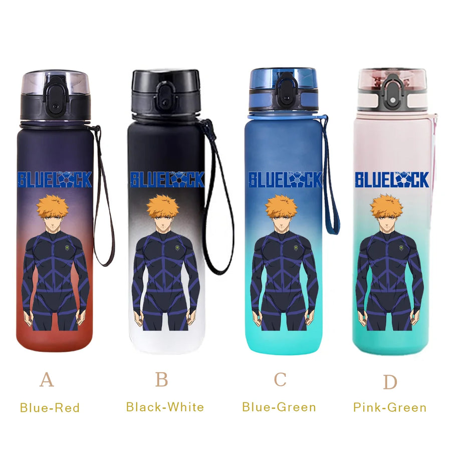 BlueLock Water Bottle 650ML - Anime Sports Bottle | Manga Accessory