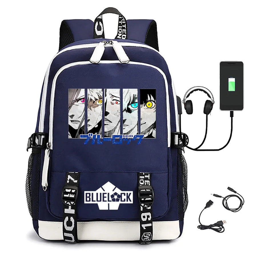 Sac à Dos Blue Lock - Sac d'École Cosplay Anime