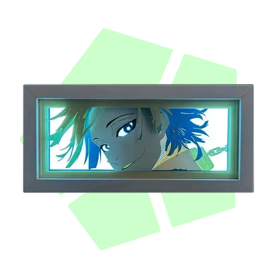 Lampe LED Blue Lock - Veilleuse Isagi Bachira Nagi - Kaiser Michael