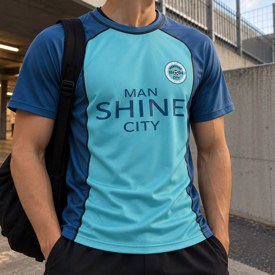 Maillot Blue Lock Manshine City porté