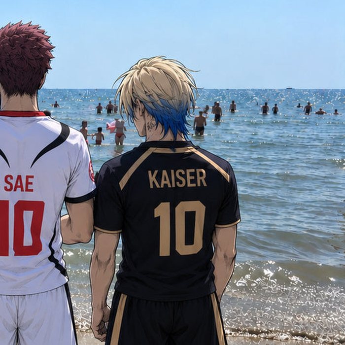 Bastard München Trikot - Kaiser Blue Lock - anime