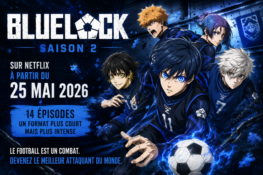 Blue Lock Saison 2 sur Netflix : Date, &Eacute;pisodes et Ce Qu'il Faut Savoir