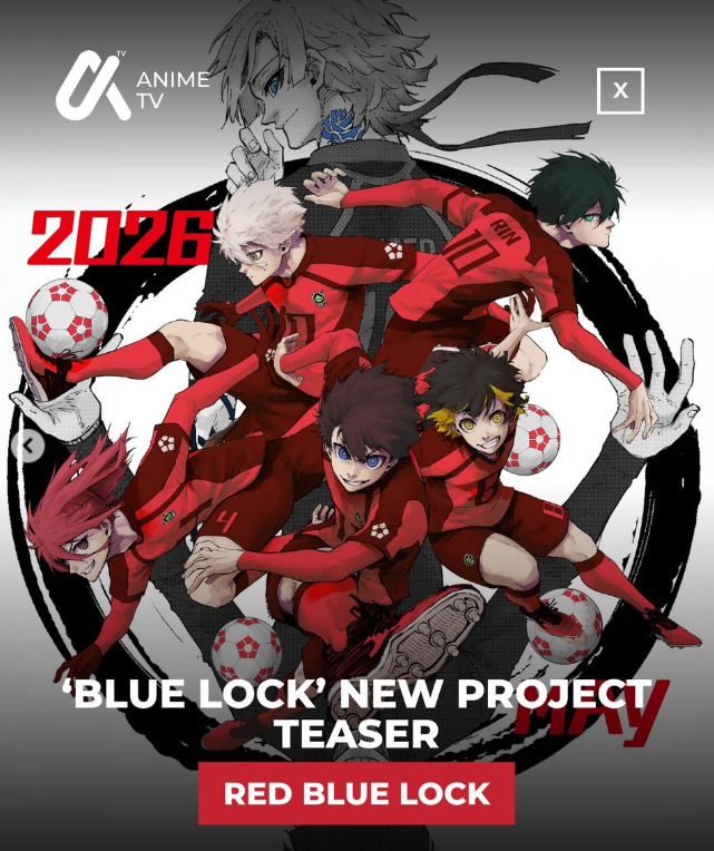 Blue Lock Tease un Mystérieux PROJECT RED pour Mai 2026 : Ce Qu'on Sait