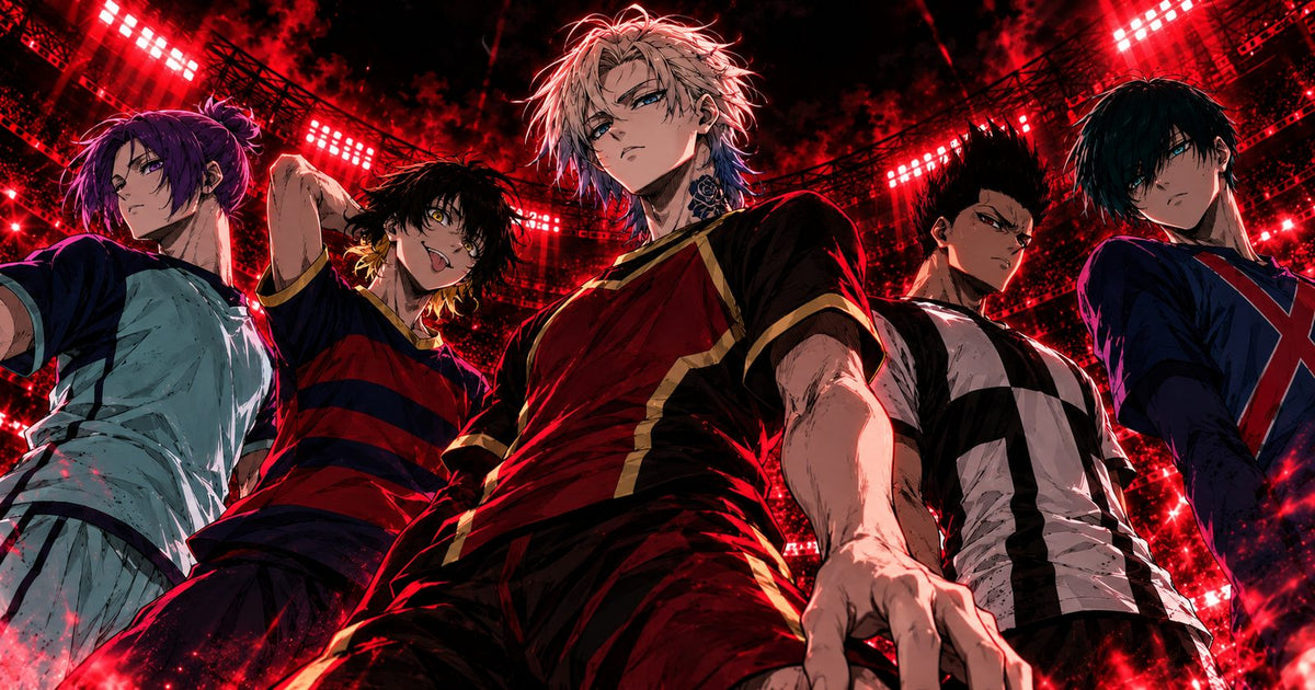 Blue Lock saison 3 Neo Egoist League - les 5 clubs