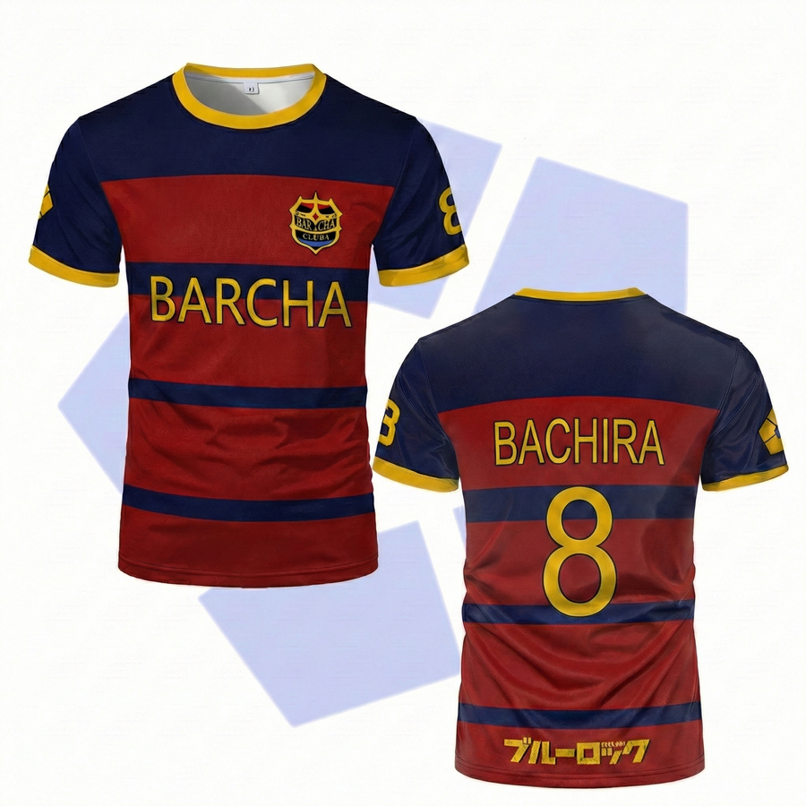 Camiseta Blue Lock - FC Barcha