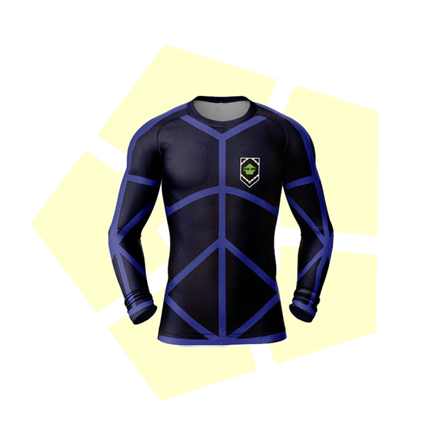 Camiseta Compresion Blue Lock - Camiseta Deporte Manga | Ropa Fitness Anime