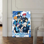 Poster Blue Lock HYPE - Affiche Murale Isagi Nagi Rin
