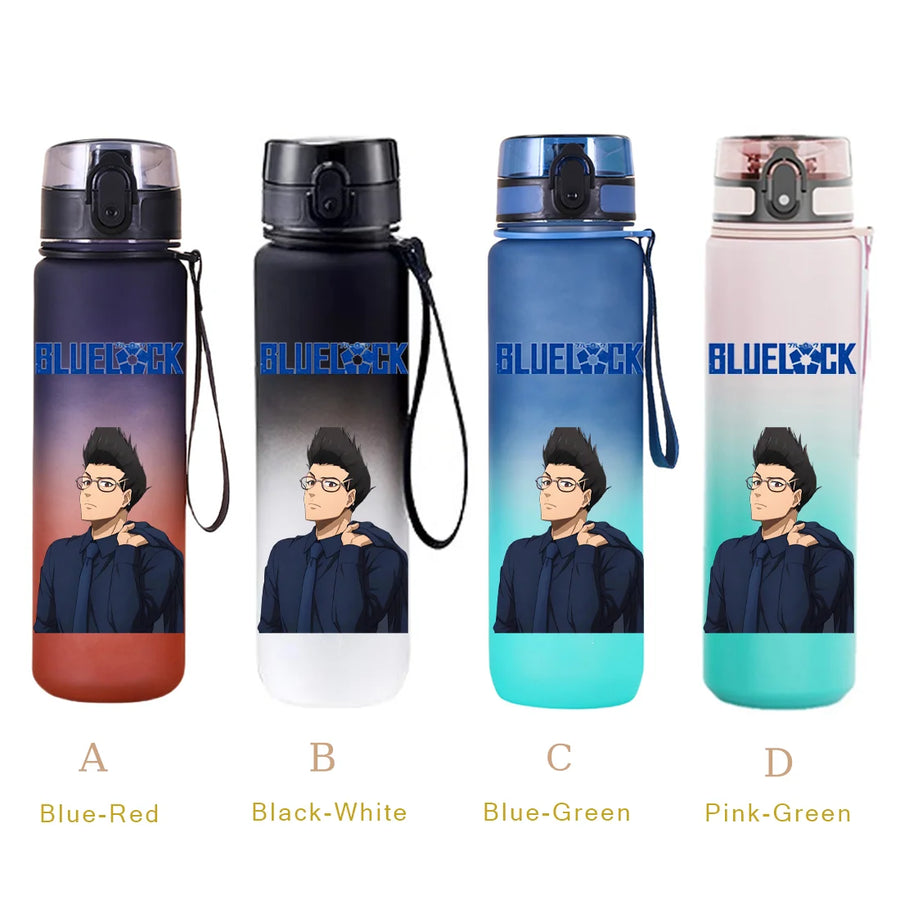 BlueLock Water Bottle 650ML - Anime Sports Bottle | Manga Accessory