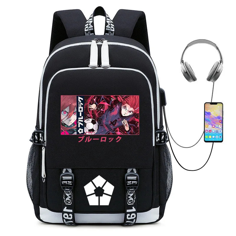Sac à Dos Blue Lock - Sac d'École Cosplay Anime
