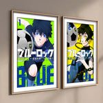 Poster Blue Lock Manga - Affiche Murale Anime