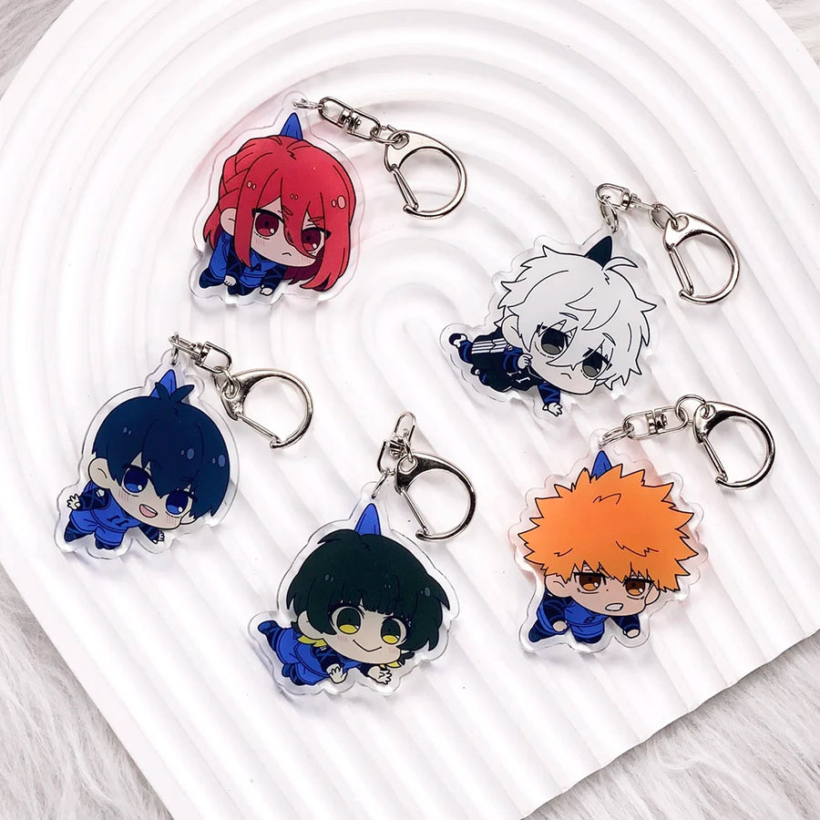 Porte-Clés Blue Lock POP - Isagi Bachira Nagi Rin