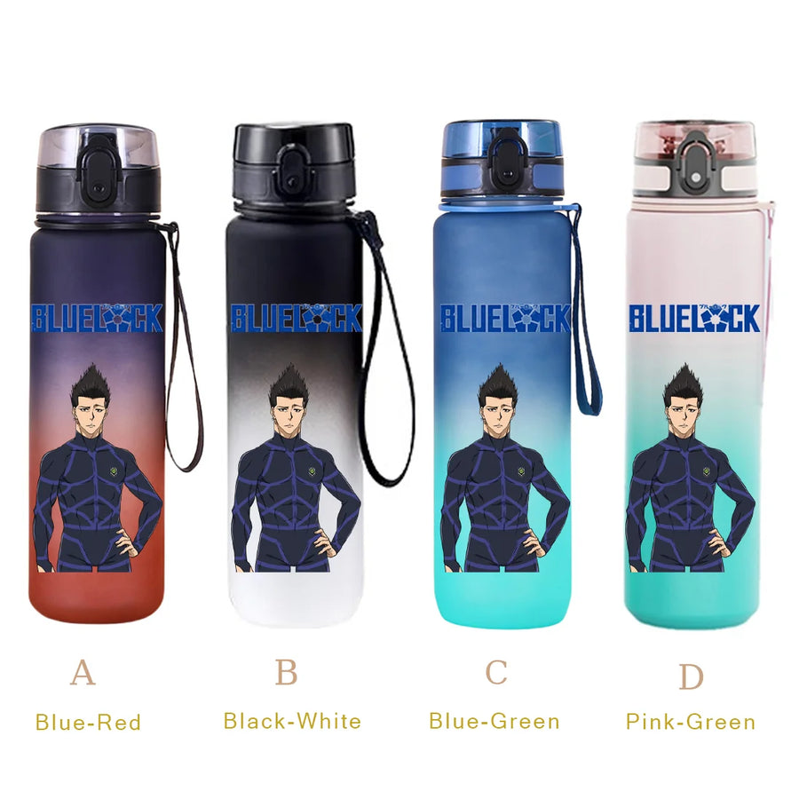 BlueLock Water Bottle 650ML - Anime Sports Bottle | Manga Accessory