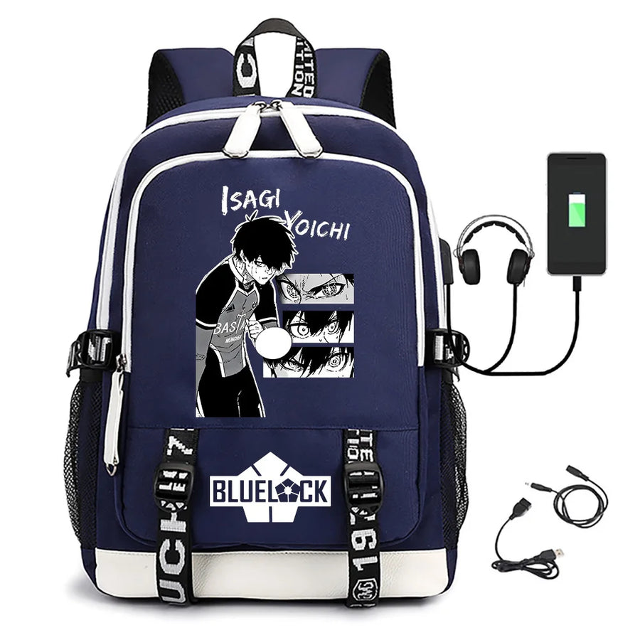 Sac à Dos Blue Lock - Sac d'École Cosplay Anime