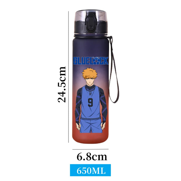 BlueLock Water Bottle 650ML - Anime Sports Bottle | Manga Accessory