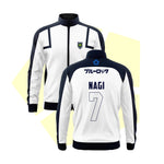 Chandal Blue Lock Blanco Estampado - Chandal Premium Manga | Ropa Deporte Anime