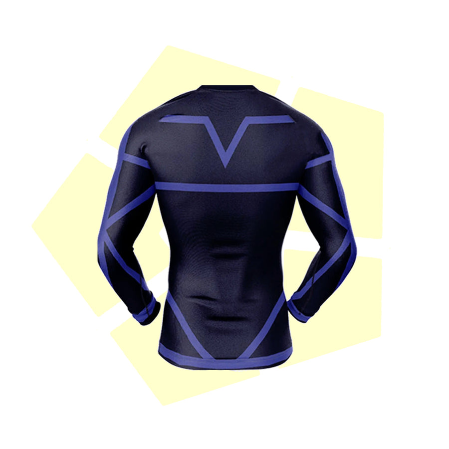 Camiseta Compresion Blue Lock - Camiseta Deporte Manga | Ropa Fitness Anime