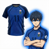 Blue Lock Japan Trikot - Isagi, Bachira, Nagi, Rin