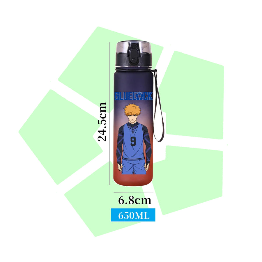 Gourde Blue Lock 650ML - Bouteille Sport Anime - visuel 2