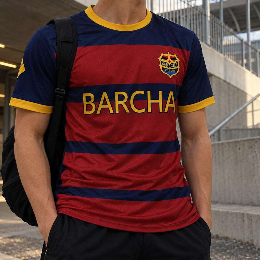Maillot Blue Lock FC Barcha porté