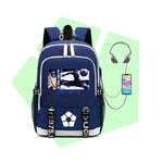 Sac à Dos Blue Lock - Sac d'École Cosplay Anime - Isagi Blue