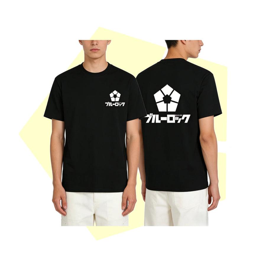 T-Shirt Blue Lock logo katakana (3)