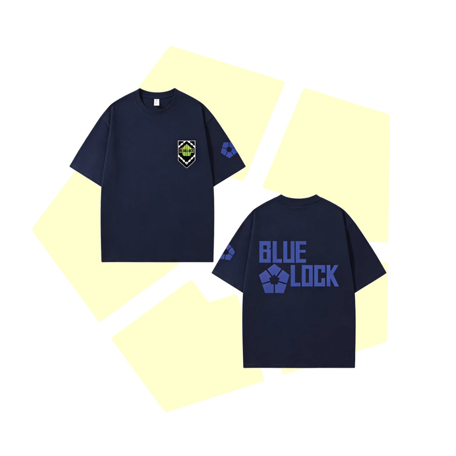 T-Shirt Blue Lock logo katakana (10)